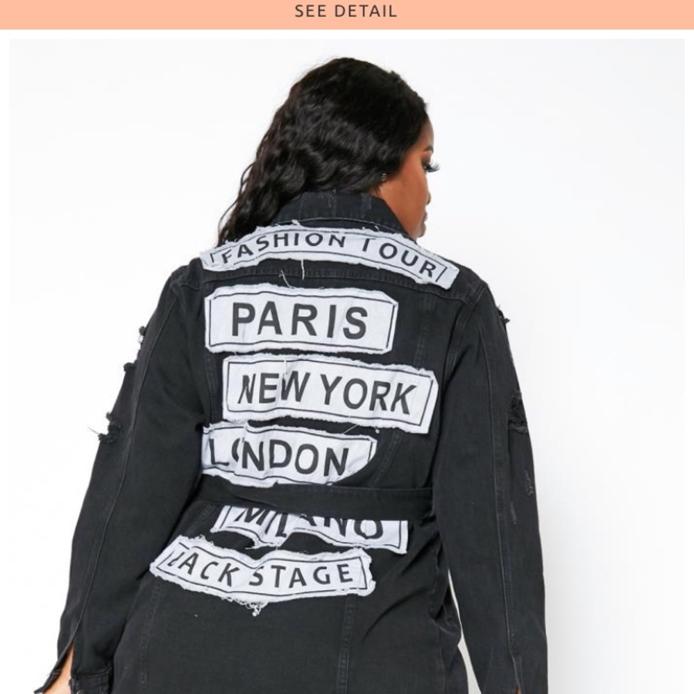 Distressed Denim Jacket
